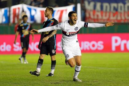 Arsenal Vs San Lorenzo Festejo De Blandi.
