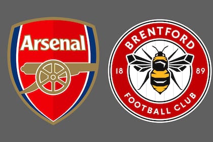 Arsenal y Brentford disputaron uno de los encuentros de la jornada del fútbol inglés