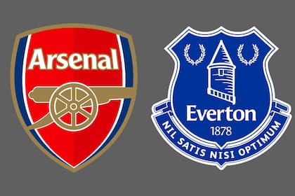 Arsenal y Everton disputaron uno de los encuentros de la jornada del fútbol inglés