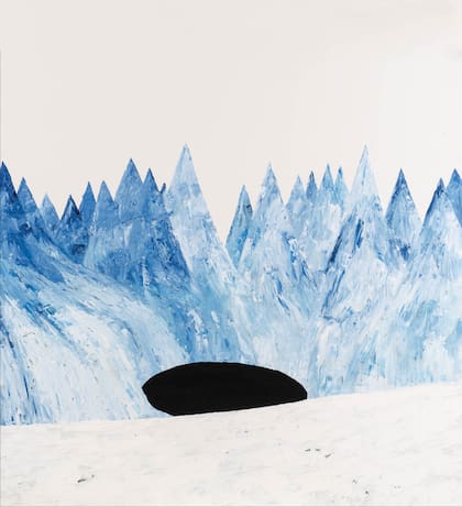 Art from Thom Yorke and Stanely Donwood's "Kid A Mnesia: A Book of Radiohead Artwork" Book