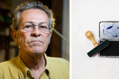 "Art is a jail" ("El arte es una cárcel"), dice el sello elegido por Zabala como objeto inspirador. Así se titula un proyecto internacional que impulsó el artista en 1976, y este objeto fue usado para realizar una de sus obras en 1972