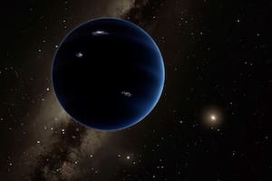 Arte conceptual del Planeta X o Planeta Nueve.