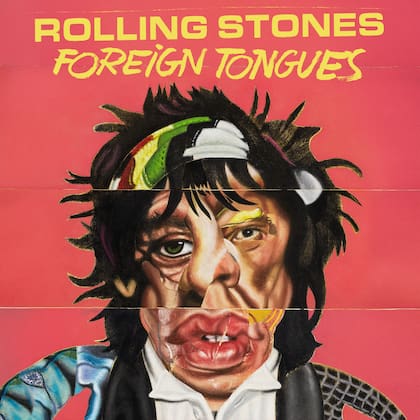 Arte de tapa de Foreign Tongues, obra de Nathaniel Mary Quinn