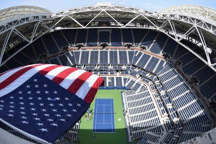 Arthur Ashe Stadium.