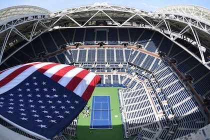 El Arthur Ashe, escenario principal del US Open, que este año se jugará pese al coronavirus, aunque sin público.