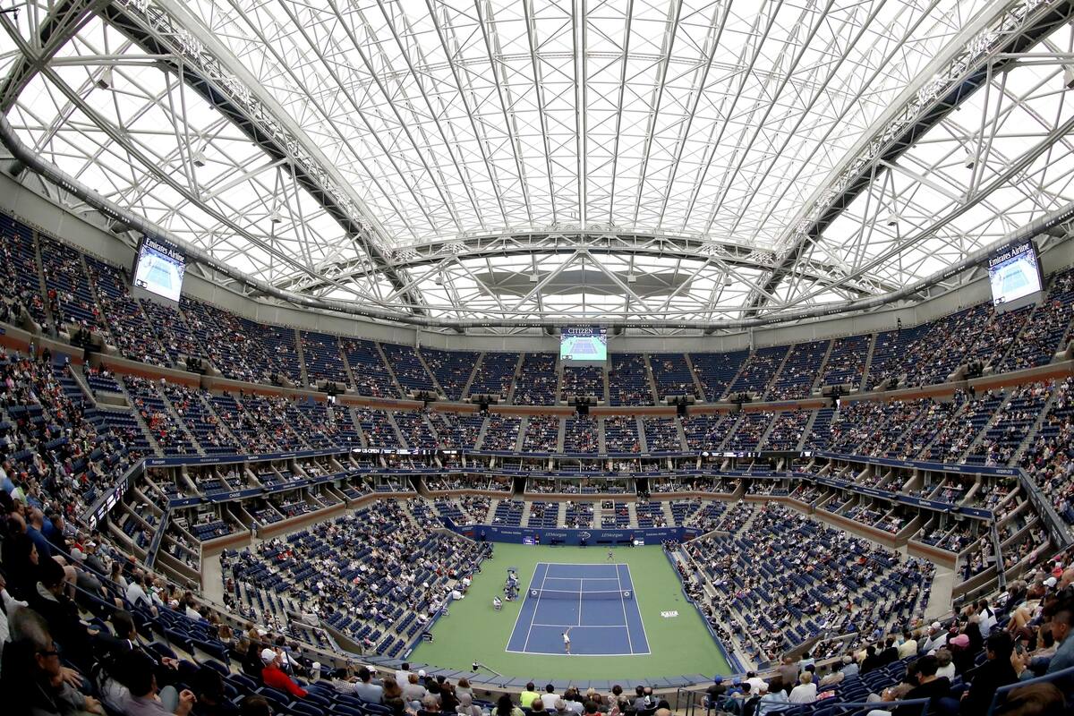 Arthur Ashe Stadium.