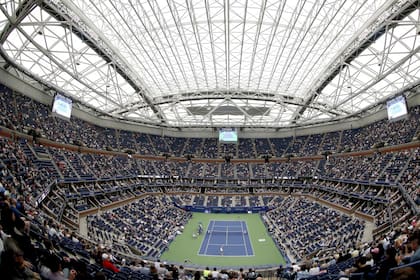 Arthur Ashe Stadium.