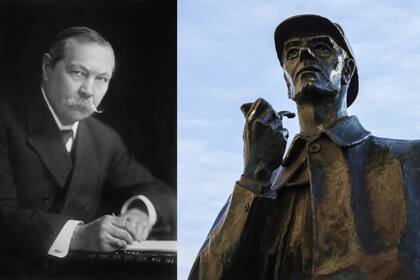 Arthur Conan Doyle crearía a su mítico personaje Sherlock Holmes basado en Bell. Una de las estatuas del detective de ficción se encuentra en las afuera de la estación de metro Baker Street