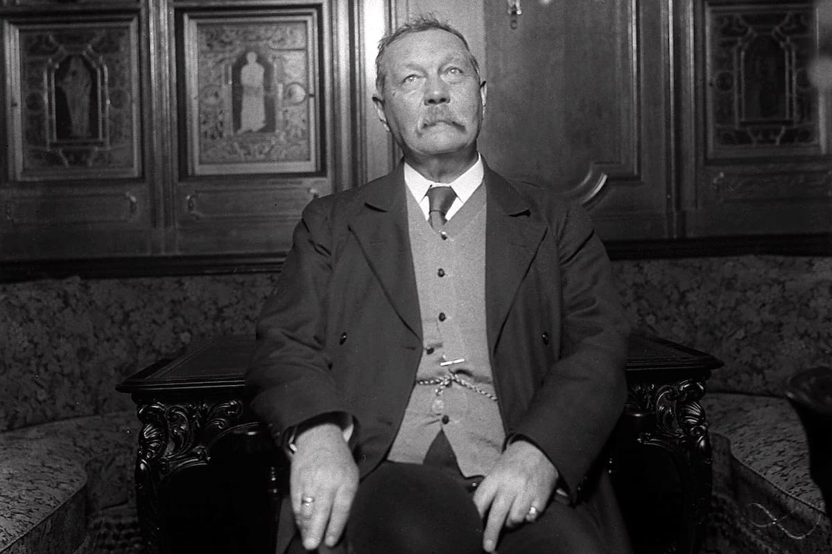 Arthur Conan Doyle en 1922