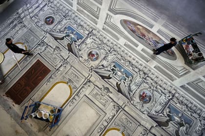 Artistas en esta antigua fábrica de pasta preservan las tradiciones de la ópera italiana