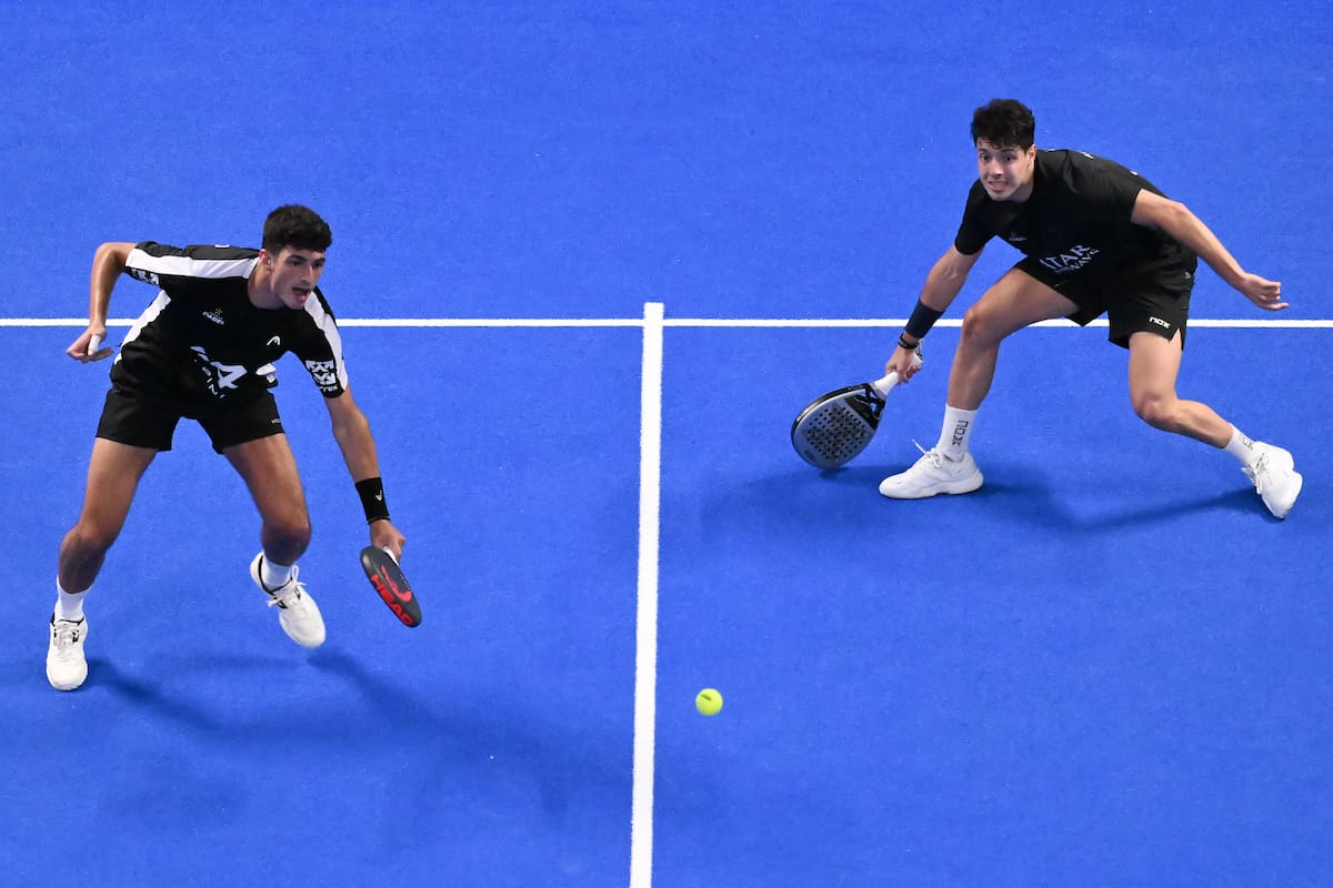 Arturo Coello y Agustin Tapia la mejor pareja del mundo, la mejor paga, pero lejos de los deportistas del elite que se mueren por jugar con ellos (Photo by Domenico Cippitelli/NurPhoto via Getty Images).