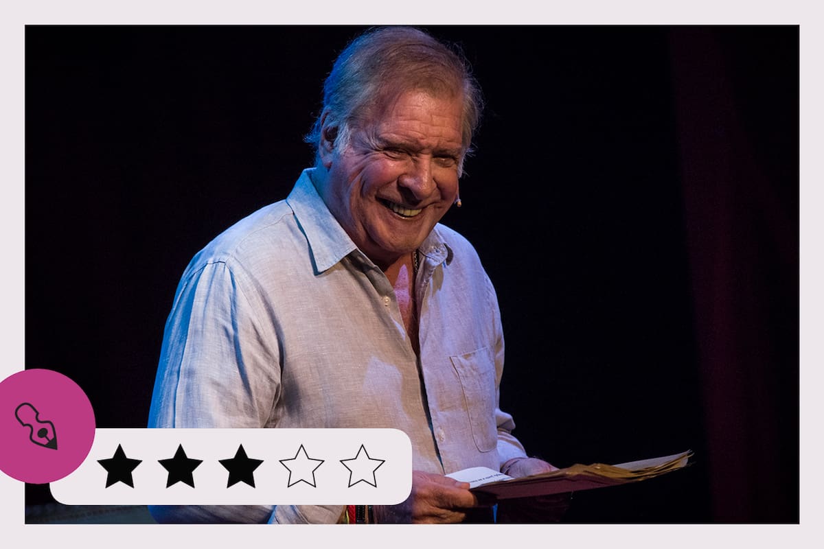 Arturo Puig en Buenas palabras, en el Teatro San Martín