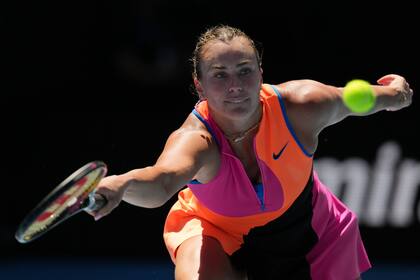 Aryna Sabalenka accedió sin problemas a las semifinales, en las que tendrá a una dura rival: Elina Svitolina
