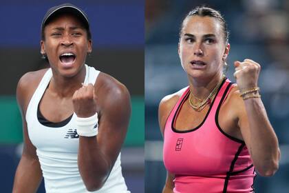 Aryna Sabalenka superó en el historial a Coco Gauff: ganó cinco partidos contra cuatro de la estadounidense