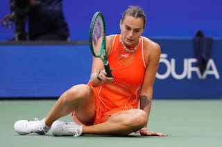 Sabalenka se castiga tras quedarse sin triplete en el US Open