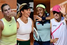 Así quedaron las semifinales femeninas del Masters 1000 de Roma, tras los cuartos de final