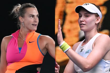 Aryna Sabalenka y Elena Rybakina jugarán la primera gran definición del año para el tenis femenino