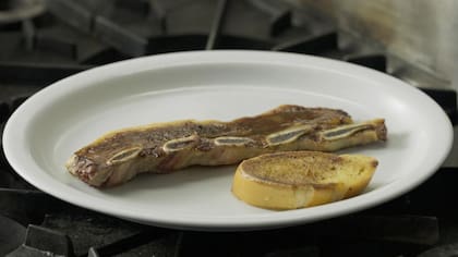 Asado banderita, a la plancha, algo "controversial"