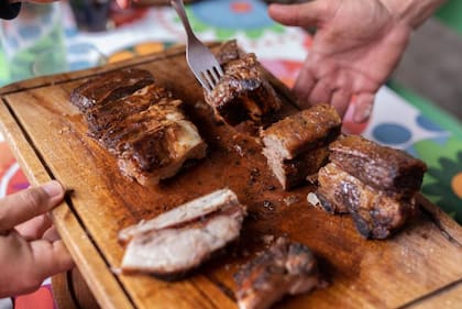 El asado es el plato favorito de Ángel Di María