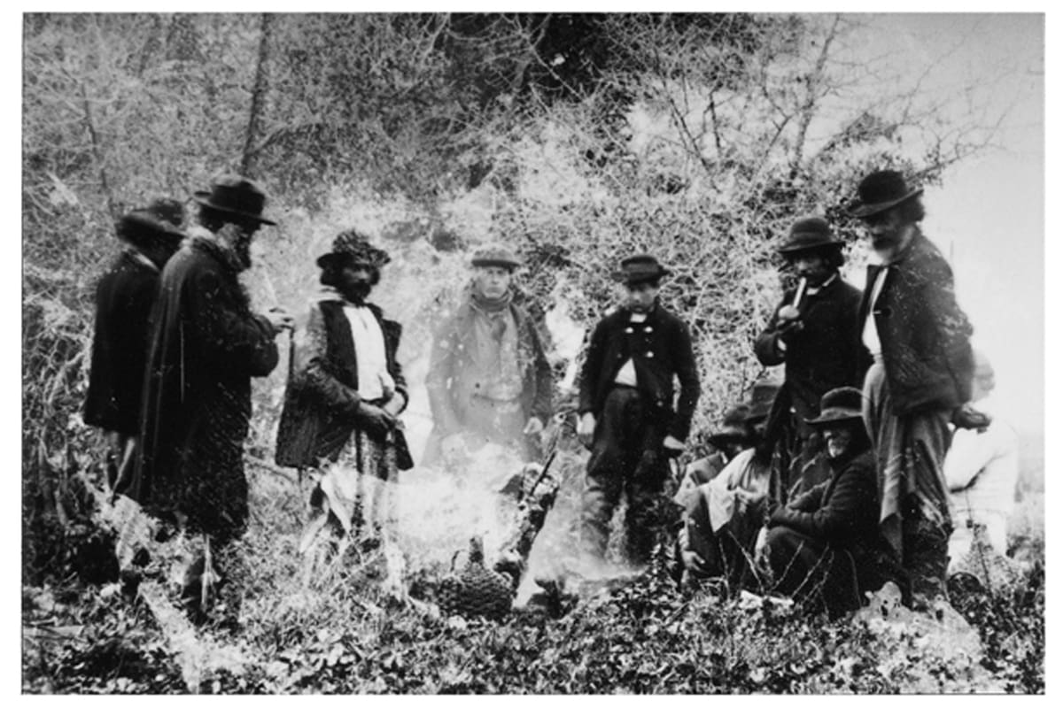 Asado criollo (Circa 1860)