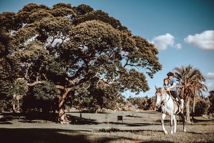 Asados, paseos a caballo y mucho verde