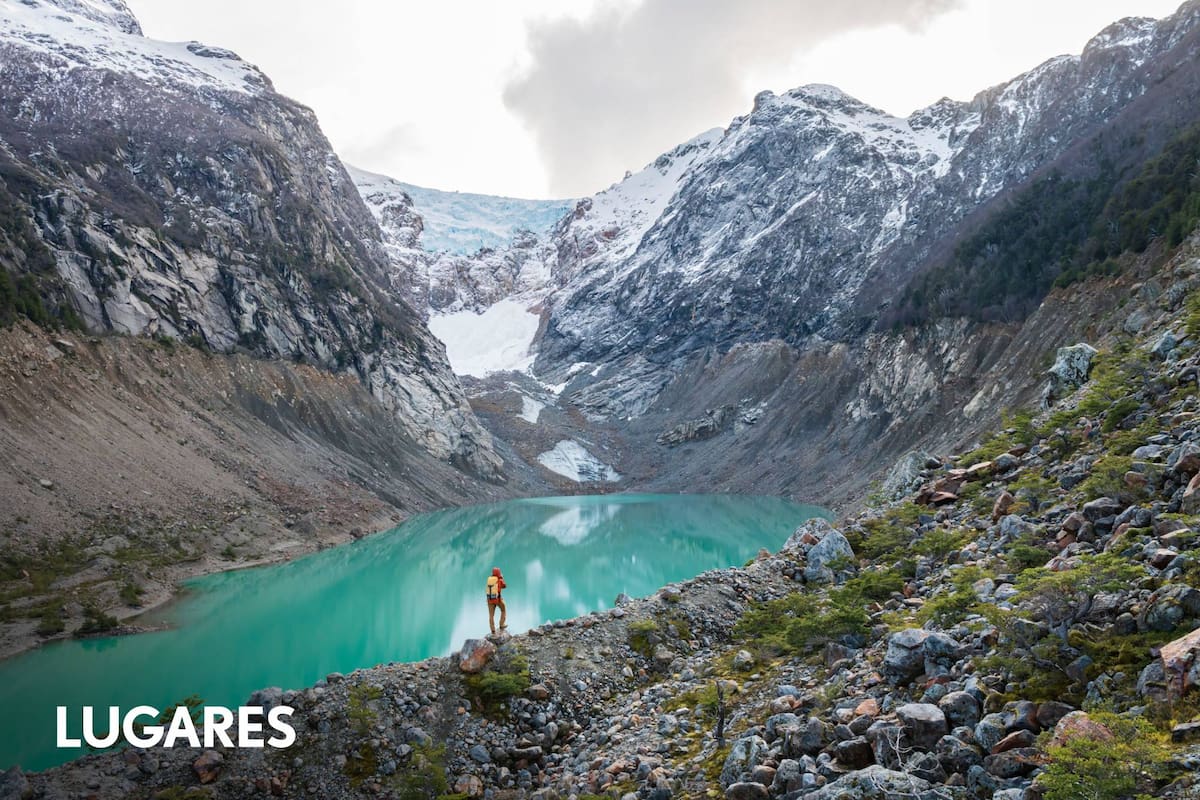 Ascenso al glaciar Torrecillas en el Parque Nacional Los Alerces
