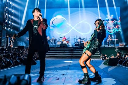 Aseguran que Andrés "Ciro" Martínez y Luli Bass, bajista de Los Piojos, estarían en pareja