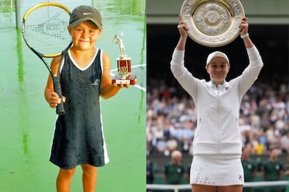 Ash Barty, de ayer a hoy: los sueños de chiquita que se concretan a los 25 años en Wimbledon