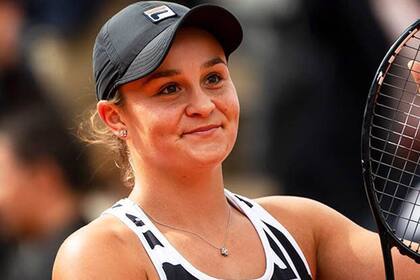 La australiana Ashleigh Barty, líder del ranking femenino.