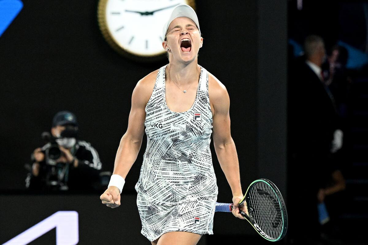 Ashleigh Barty: una celebración infinita en el momento más emotivo de su carrera