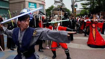 Una celebración del Día de Star Wars en Taipéi