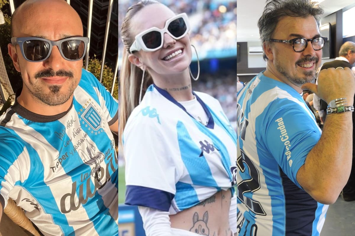 Así celebraron los famosos el triunfo de Racing campeón de la Copa Sudamericana