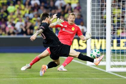 Así como Nashville abundó en situaciones de gol en el primer tiempo, Messi fue la figura por sus goles, chances propias y asistencias que pudieron ser provechosas.