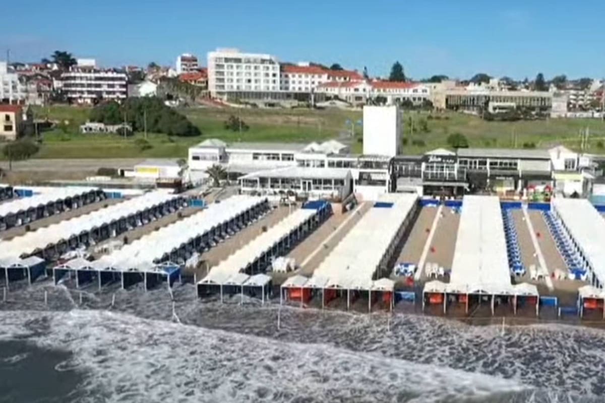 Así creció el nivel del mar en Punta Mogotes