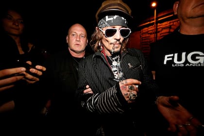 Así de desmejorado lo captaron los paparazzi a Johnny Depp recientemente