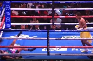 Las impactantes victorias por KO de Gervonta Davis y Lomachenko
