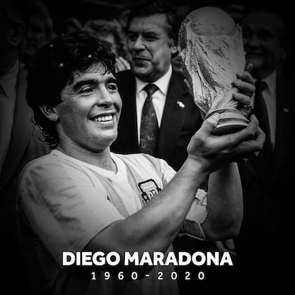 Así despidió Kylian Mbappé a Diego Maradona