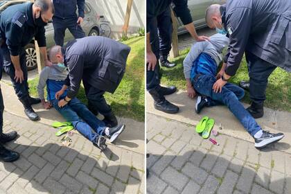 Así detuvieron al "aquachorro" en Nordelta