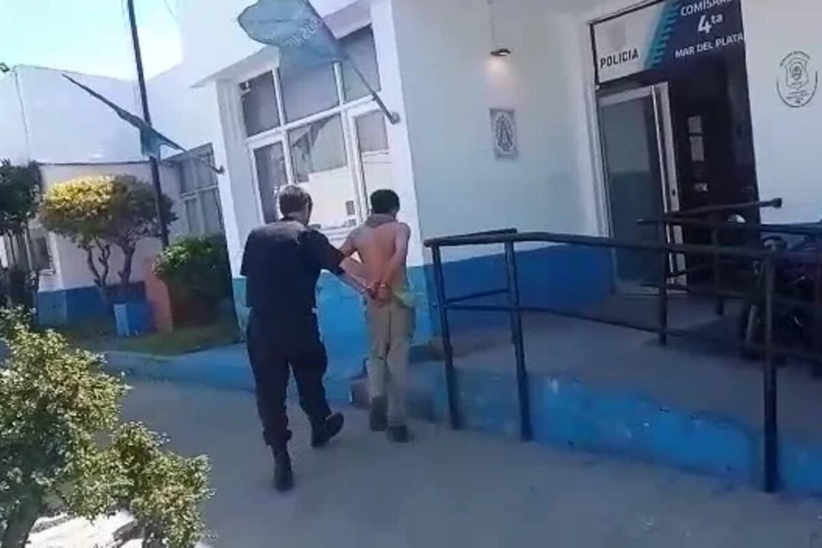 Así detuvieron al joven que atentó contra su hermana