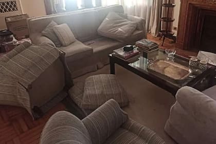 Así encontró la policía la casa en la que vivían José Enrique del Río y María Mercedes Alonso, las víctimas del doble crimen de Vicente López