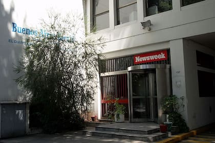Así era el edificio del Buenos Aires Herald cuando el periódico estaba en funcionamiento