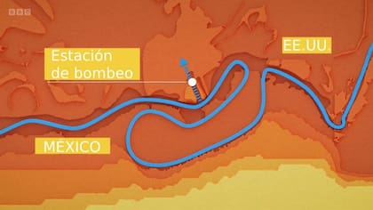 Así era el territorio de Río Rico antes de que las aguas cambiaran de curso