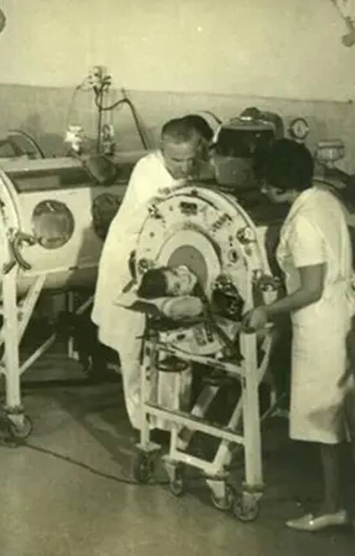 Así era la atención de los chicos en un hospital bonaerense en tiempos de polio