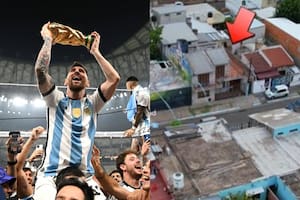 Así era la casa de la infancia de Lionel Messi