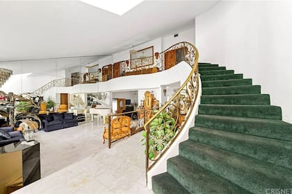 Asi era la decoración de los dueños anteriores para la planta baja