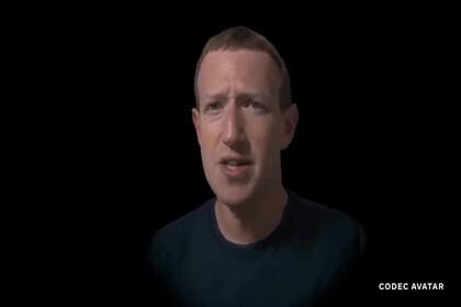 Así es el avatar hiperrealista que mostró Mark Zuckerberg