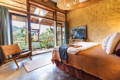 Así es el cuarto matrimonial de la vivienda viral