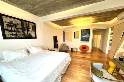 Así es el dormitorio de la propiedad de Jorge Lanata