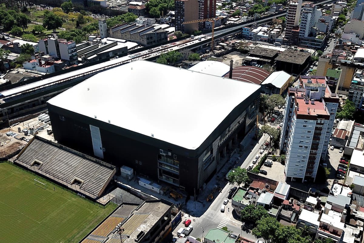 Así es el estadio Movistar Arena