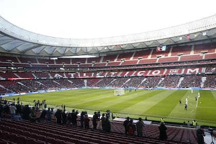 Así es el estadio Wanda Metropolitano en Madrid donde Argentina jugará con España